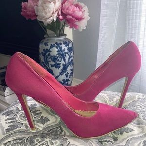 Hot Pink Fuchsia Pumps